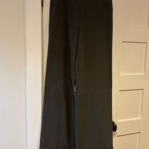 Gray Max Studio wide leg trousers.